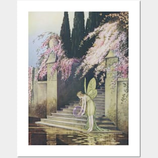 Crystal Gazer Fairy, Ida Rentoul Outhwaite Posters and Art